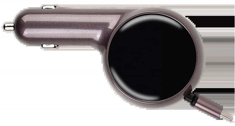 Bluejw 5V/4.8A Multi-Port USB Car Charger - 3-in-1 Phone Charger Adapter for Automobile (12-24V) - Image 3